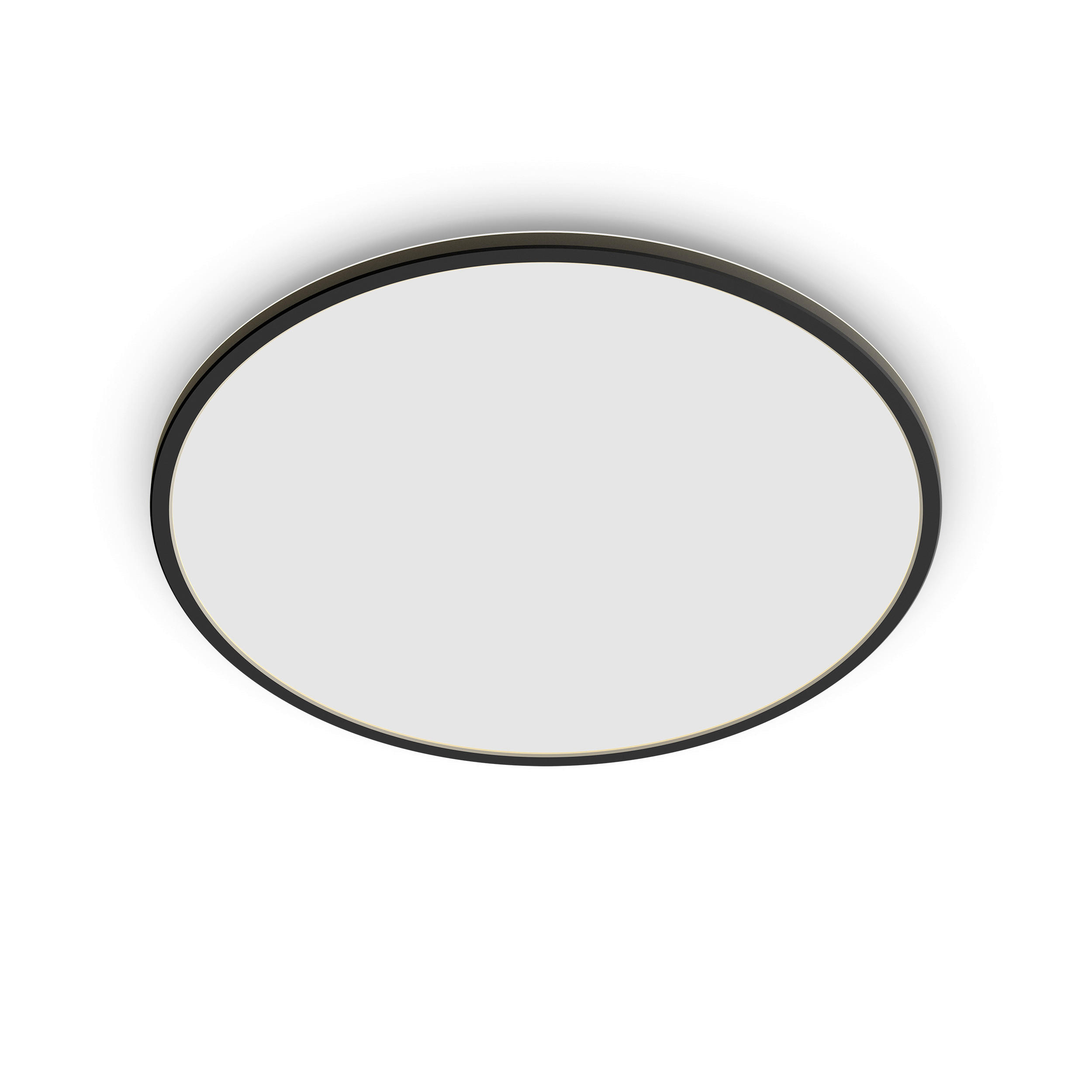 Philips Led-Deckenleuchte Superslim Cl550 Schwarz 25x2.3x25 cm