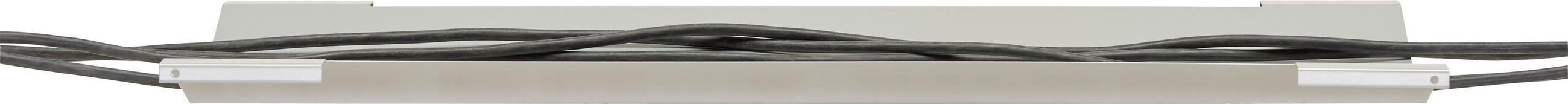 KABELKANAL  in Silberfarben  - Silberfarben, KONVENTIONELL, Metall (82/4,5/46,5cm) - Venda