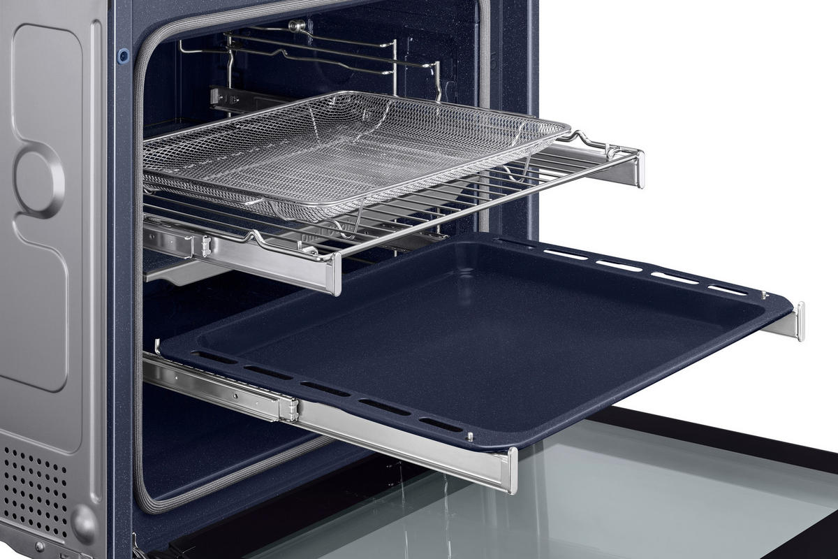 BACKOFEN NV7B7997AAK/U3  - Schwarz, Design, Glas/Metall (59,5/59,5/57,1cm) - Samsung