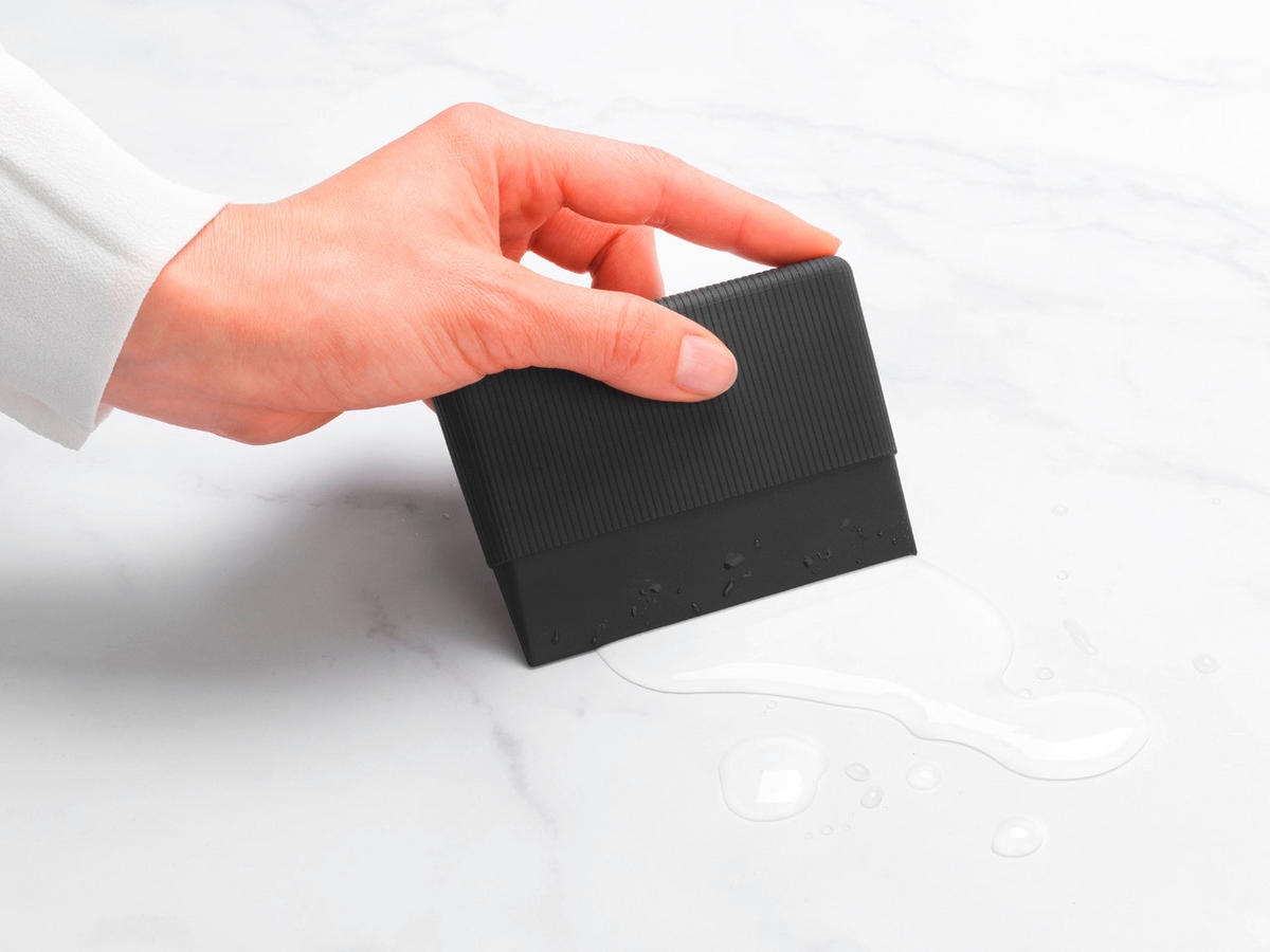 Diskskrapa - mörkgrå, Design, plast (10,6/7,5/1,7cm) - Brabantia