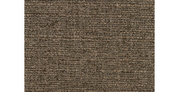 ECKSOFA Braun Struktur - Chromfarben/Braun, KONVENTIONELL, Textil/Metall (280/310cm) - Carryhome
