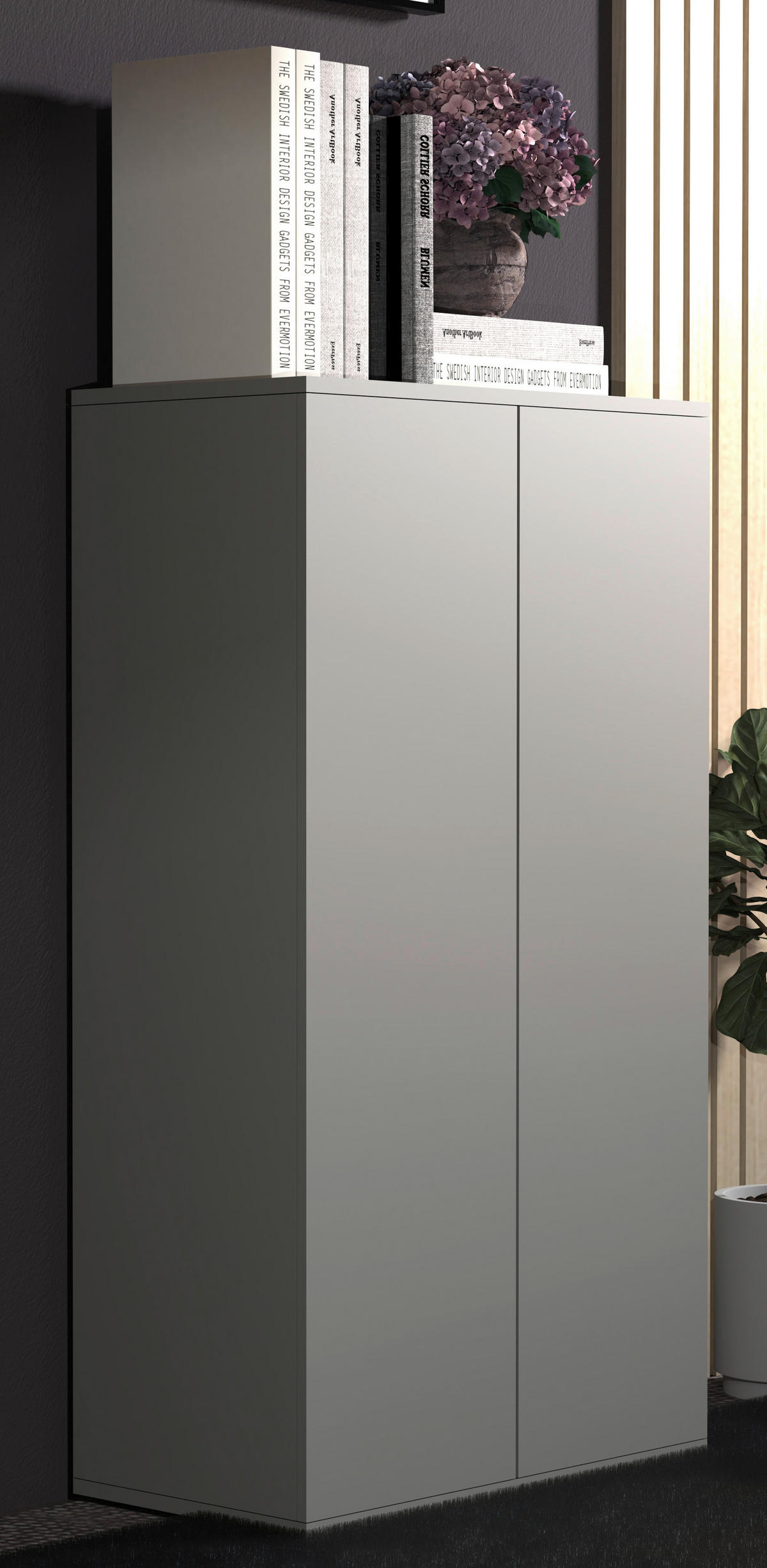 HIGHBOARD Dalosa  in 60/108/32 cm  - Grau, Design, Holzwerkstoff (60/108/32cm) - MID.YOU