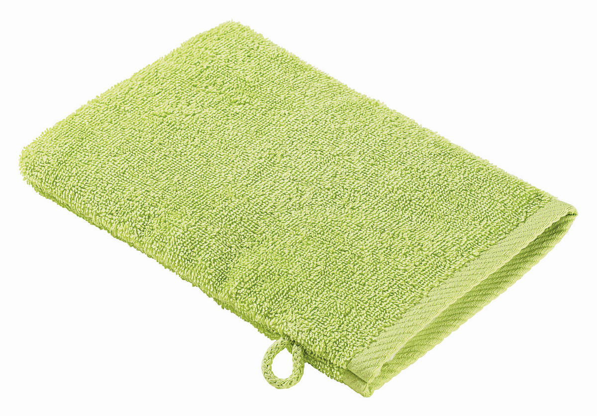 WASCHLAPPEN QUATTRO Grün  - Grün, Konventionell, Textil (16/22cm) - Esposa