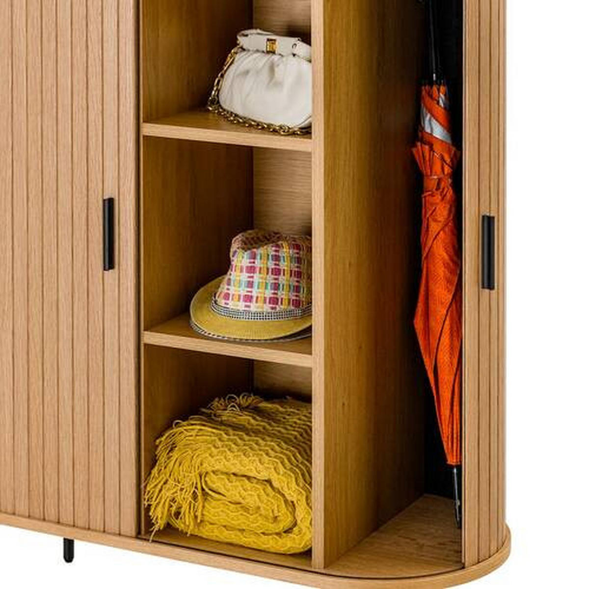 HIGHBOARD Schwarz, Eichefarben  100/118/40 cm  - Eichefarben/Schwarz, LIFESTYLE, Holz/Holzwerkstoff (100/118/40cm) - Lomoco