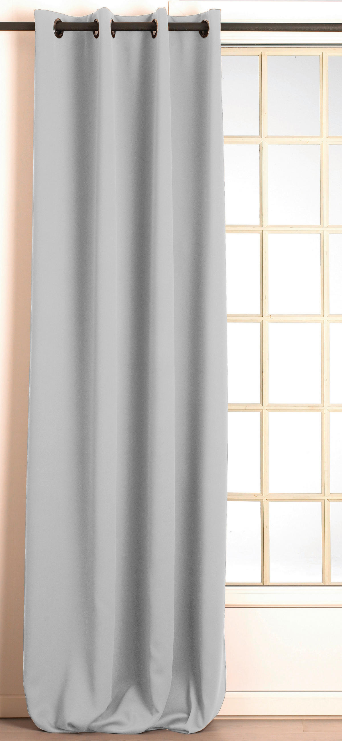 TKANINA DEKORATIVNA srebrne boje - srebrne boje, Konvencionalno, tekstil (150cm) - Esposa