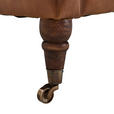 SESSEL in Echtleder Braun  - Braun, LIFESTYLE, Leder/Holz (84/88/83cm) - Landscape