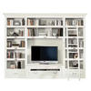 WOHNWAND UrbanClass 3-teilig  in Weiß  311/238,5/52-46,5 cm  - Creme/Bronzefarben, LIFESTYLE, Holz/Metall (311/238,5/52-46,5cm) - Livetastic