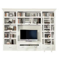 WOHNWAND UrbanClass 3-teilig  in Weiß  311/238,5/52-46,5 cm  - Creme/Bronzefarben, LIFESTYLE, Holz/Metall (311/238,5/52-46,5cm) - Livetastic