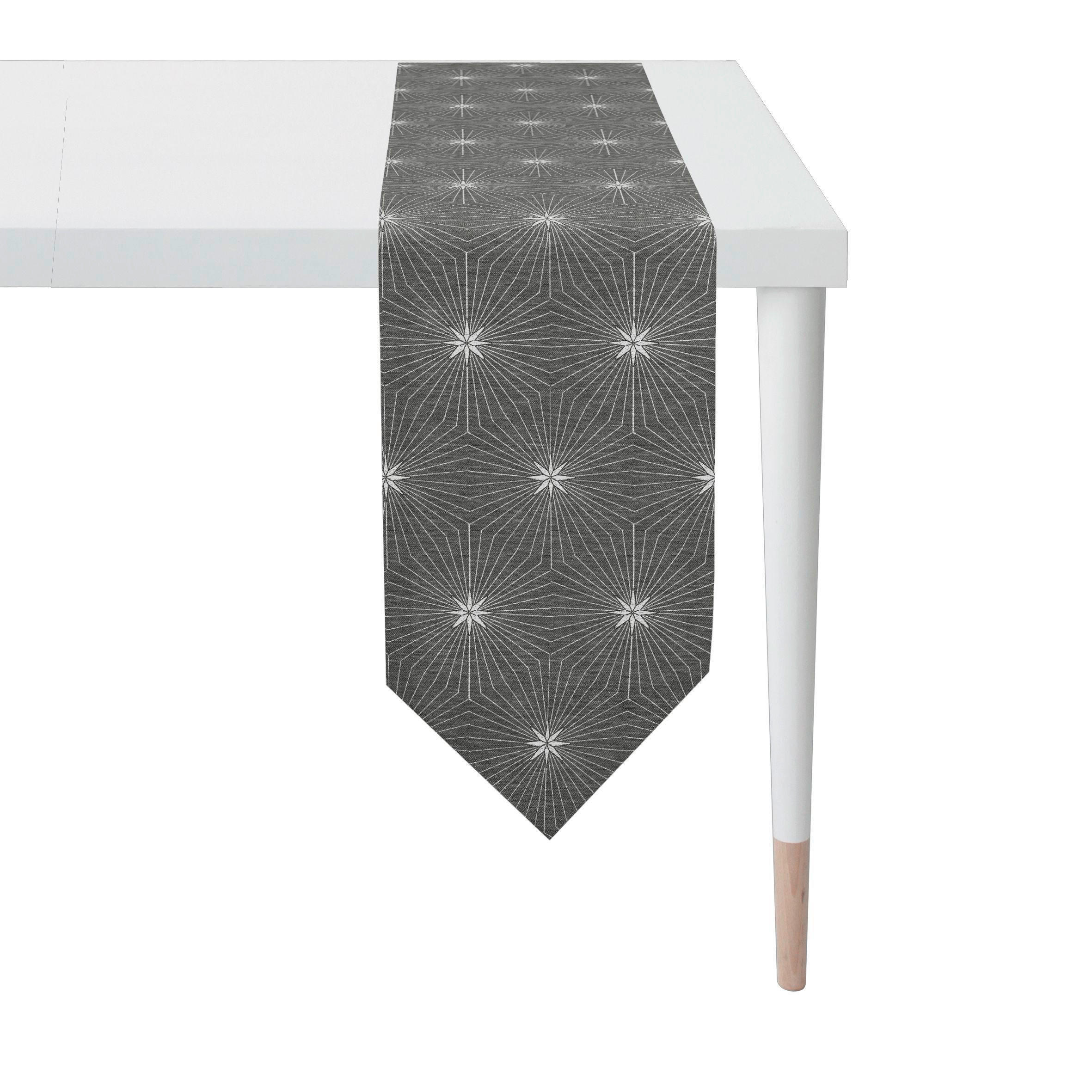 TISCHLÄUFER Christmas Glam 21/175 cm - Anthrazit, Basics, Textil (21/175cm) - X-Mas