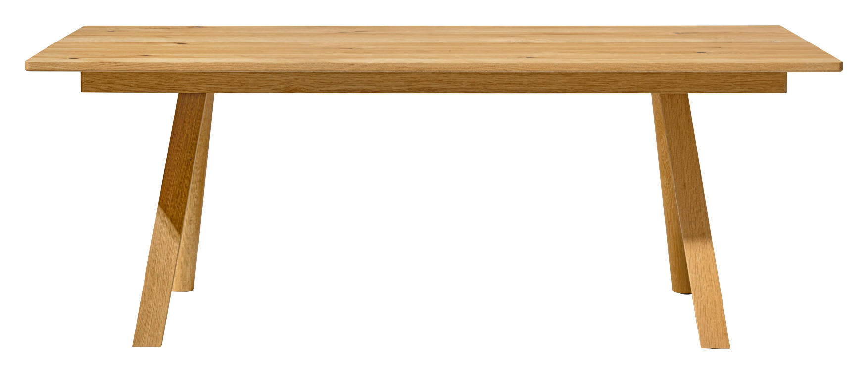 ESSTISCH in Holz 200(300)/100/75 cm  - Wildeiche, Design, Holz (200(300)/100/75cm) - Team 7