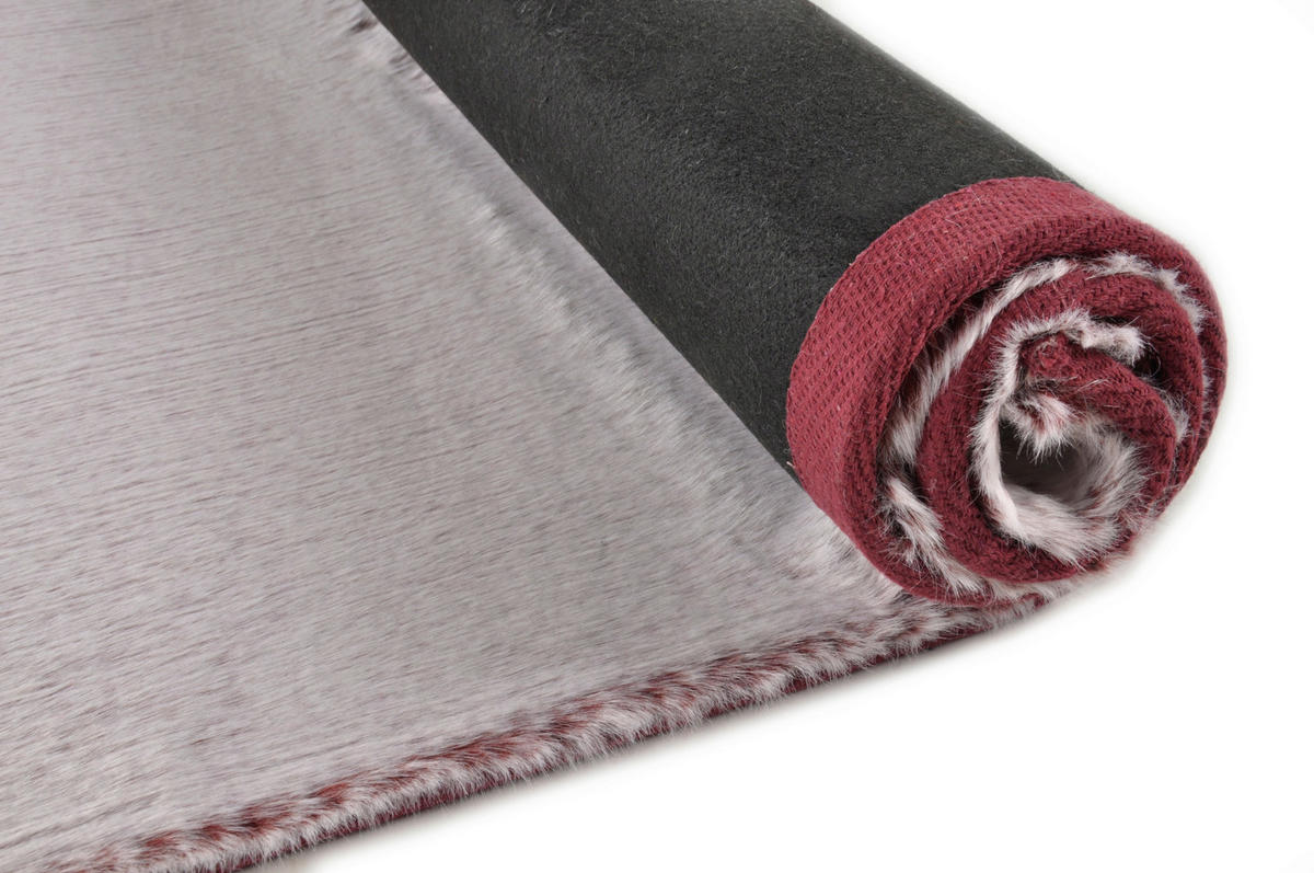 TEPPICH 90/160 cm Dunkelrot  - Dunkelrot, Basics, Textil (90/160cm) - Tom Tailor