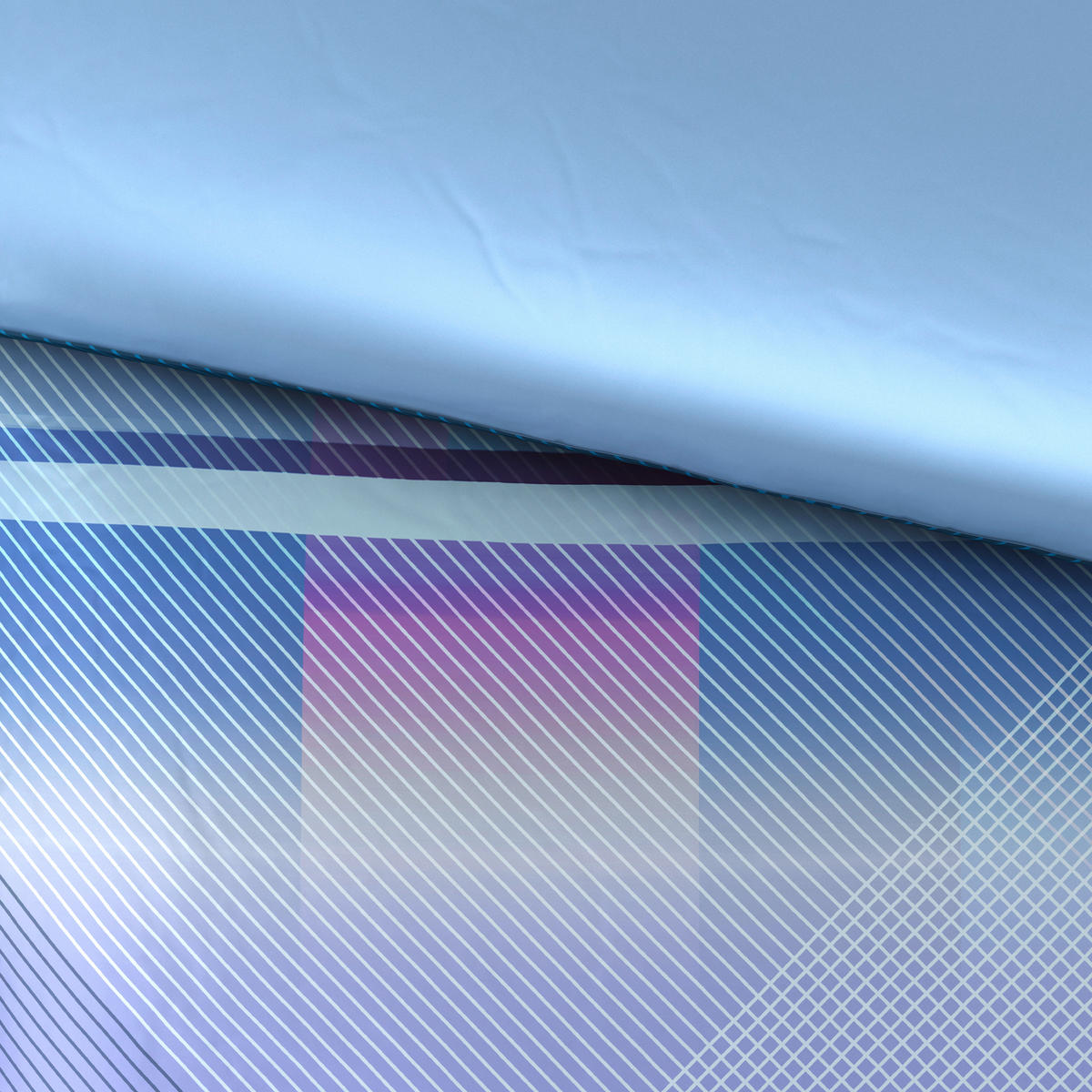 POVLEČENÍ, satén, fialová, 140/200 cm - fialová, Konvenční, textil (140/200cm) - Esposa