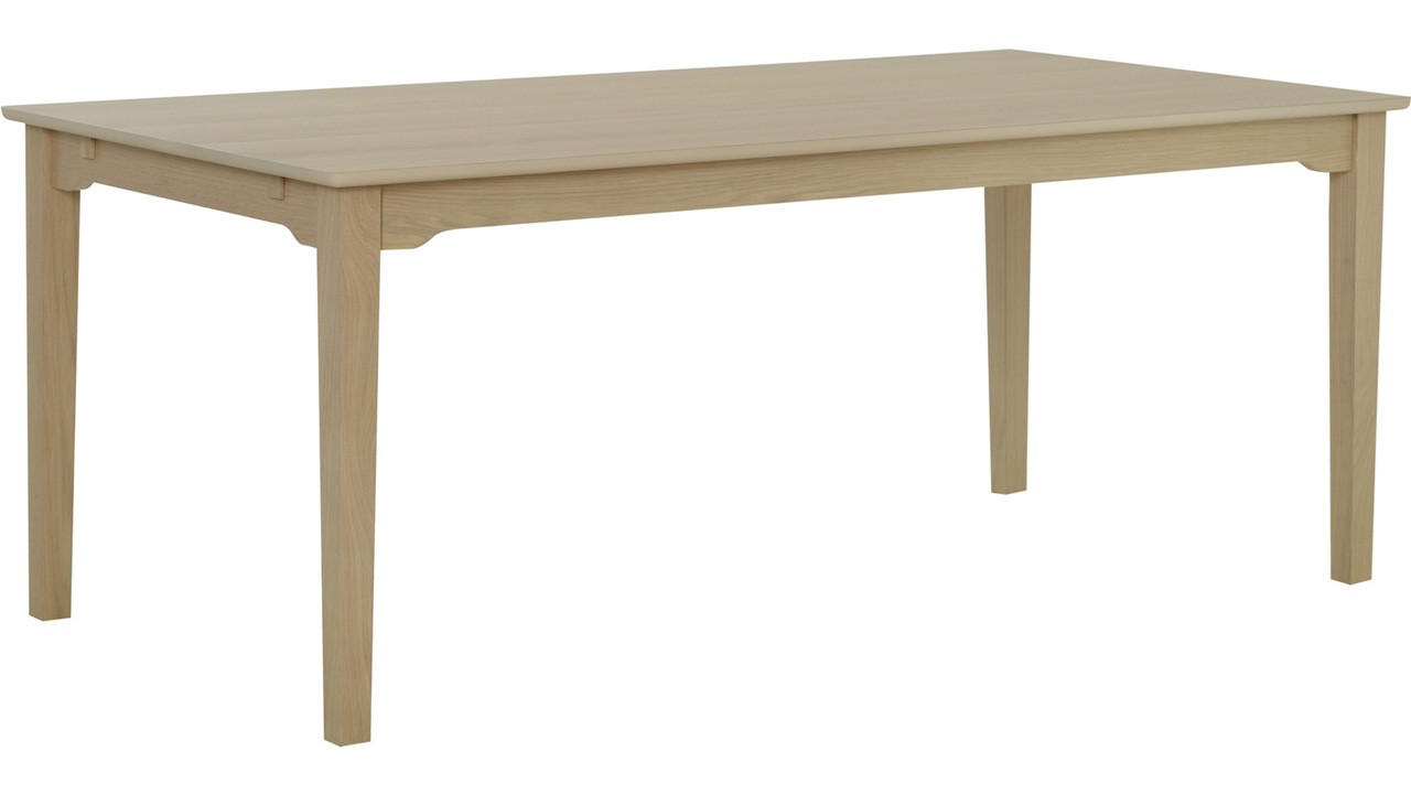 MATBORD ek Bianco rektangulär  utdragbar, finns i olika storlekar, finns i olika trädekorer  - ek Bianco, Design, trä (190/95/75cm) - Best Price