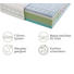 KALTSCHAUMMATRATZE 90/200 cm - Creme, Basics, Textil (90/200cm) - Novel KALTSCHAUMMATRATZE 90/200 cm - Creme, Basics, Textil (90/200cm) - Novel