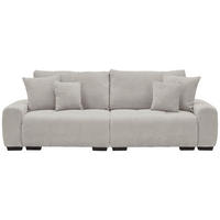 BIGSOFA Chenille Naturfarben  - Dunkelbraun/Naturfarben, KONVENTIONELL, Kunststoff/Textil (250/100/90cm) - Carryhome