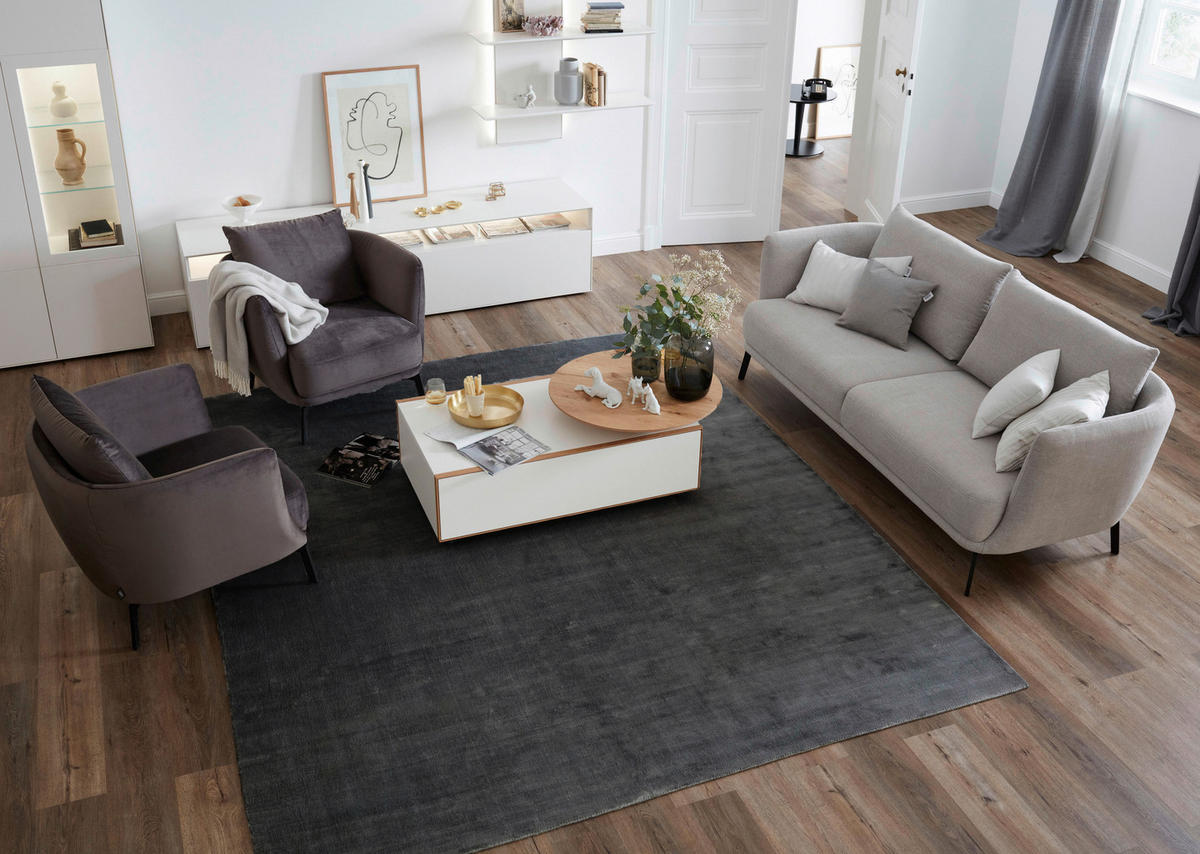 WEBTEPPICH 200/300 cm Lines  - Creme, Design, Textil (200/300cm) - Joop!