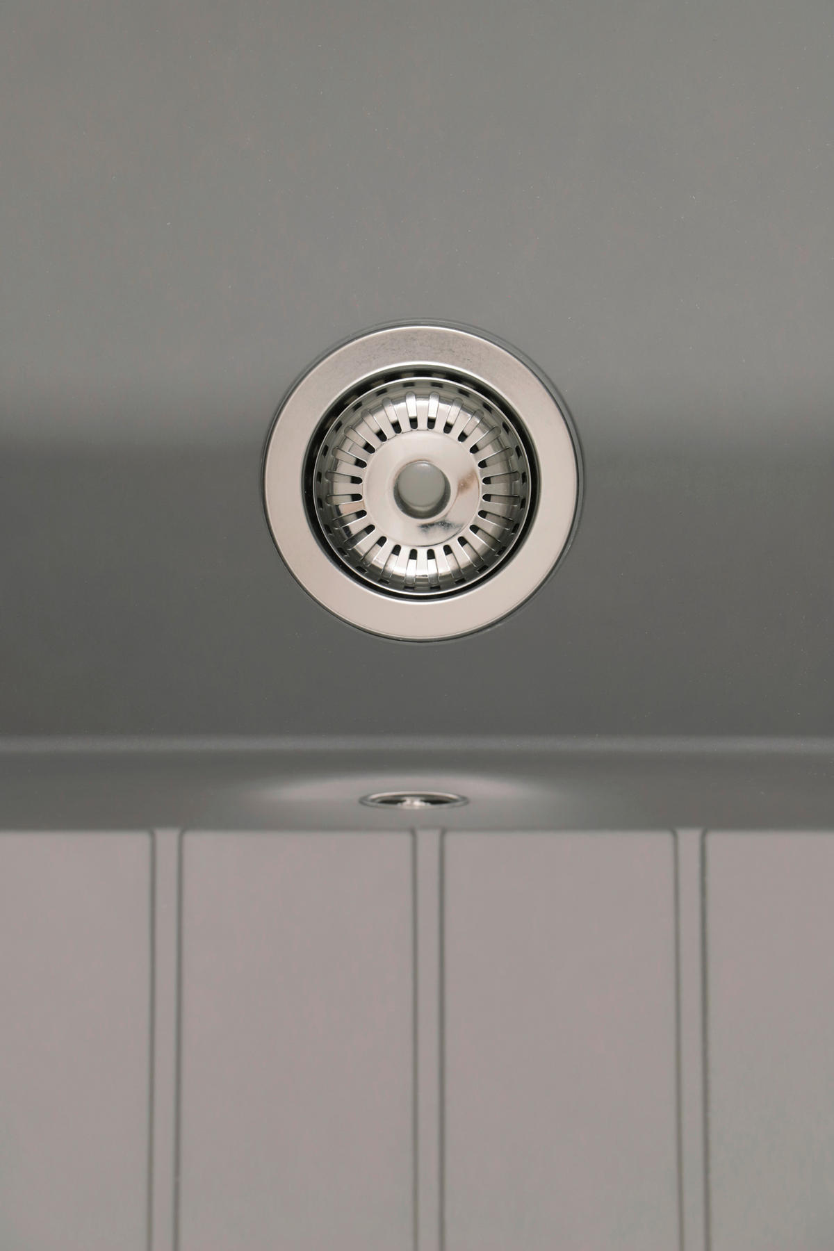 SPÜLE HOUSTON100X501BG  - Grau, Trend, Glas/Kunststoff (100/21/50cm) - Respekta