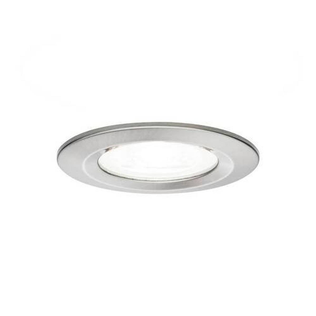 LED-DECKENLEUCHTE 7,8 cm  - Zinkfarben/Alufarben, Design, Metall (7,8cm) - Paulmann