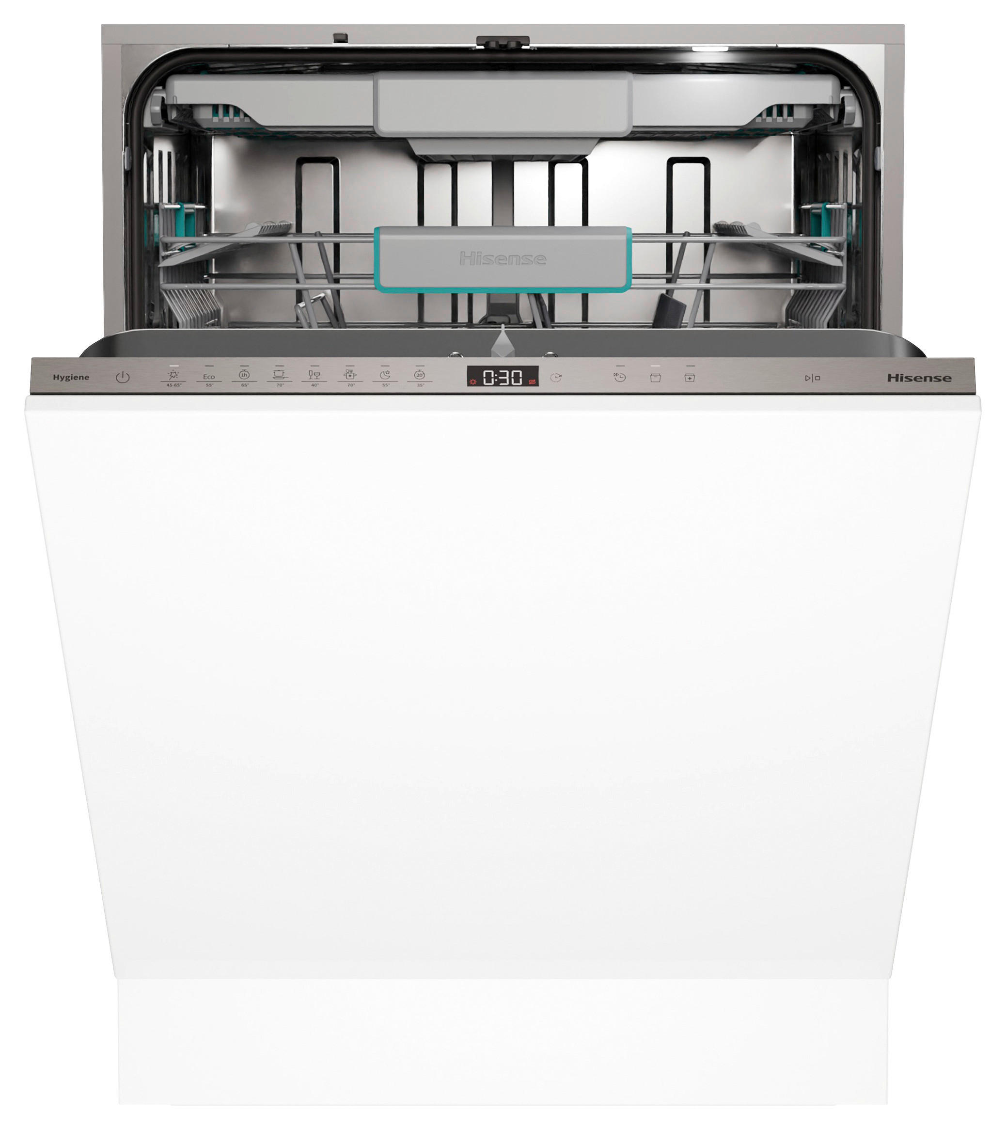 GESCHIRRSPÜLER HV663A65  - Edelstahlfarben, Basics, Metall (59,8/81,6/66,5cm) - Hisense