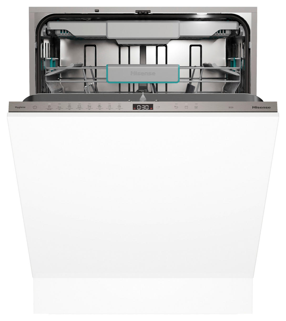 GESCHIRRSPÜLER HV663A65  - Edelstahlfarben, Basics, Metall (59,8/81,6/66,5cm) - Hisense