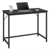 SCHREIBTISCH 100/50/76 cm Schwarz   - Schwarz, Basics, Holzwerkstoff/Metall (100/50/76cm) - Boxxx