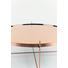 COUCHTISCH rund Kupferfarben - Kupferfarben, Design, Glas/Metall (63/40cm)
