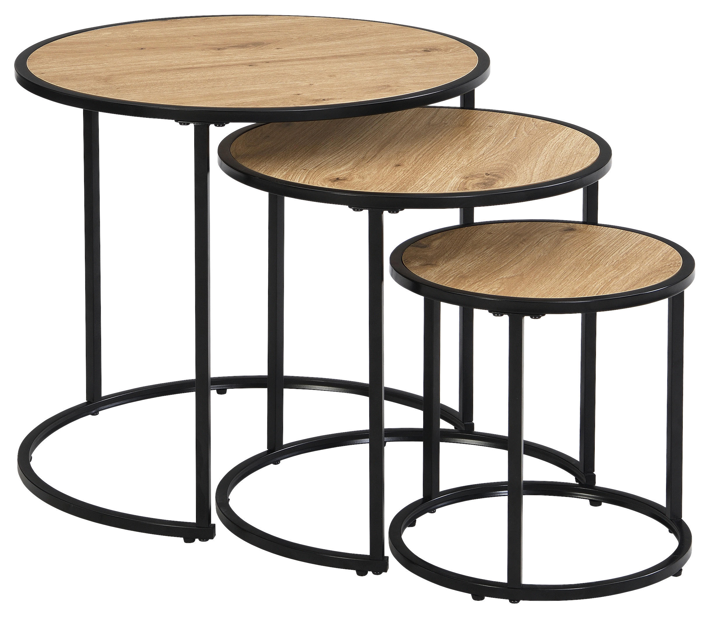 Beistelltischset Milan 3