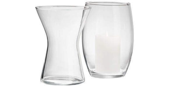 VASE  - Basics, Glas (14/19,5cm) - Ambia Home