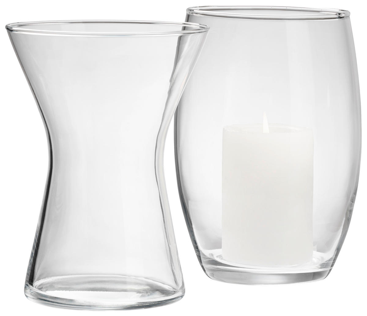 VASE  - Basics, Glas (14/19,5cm) - Ambia Home
