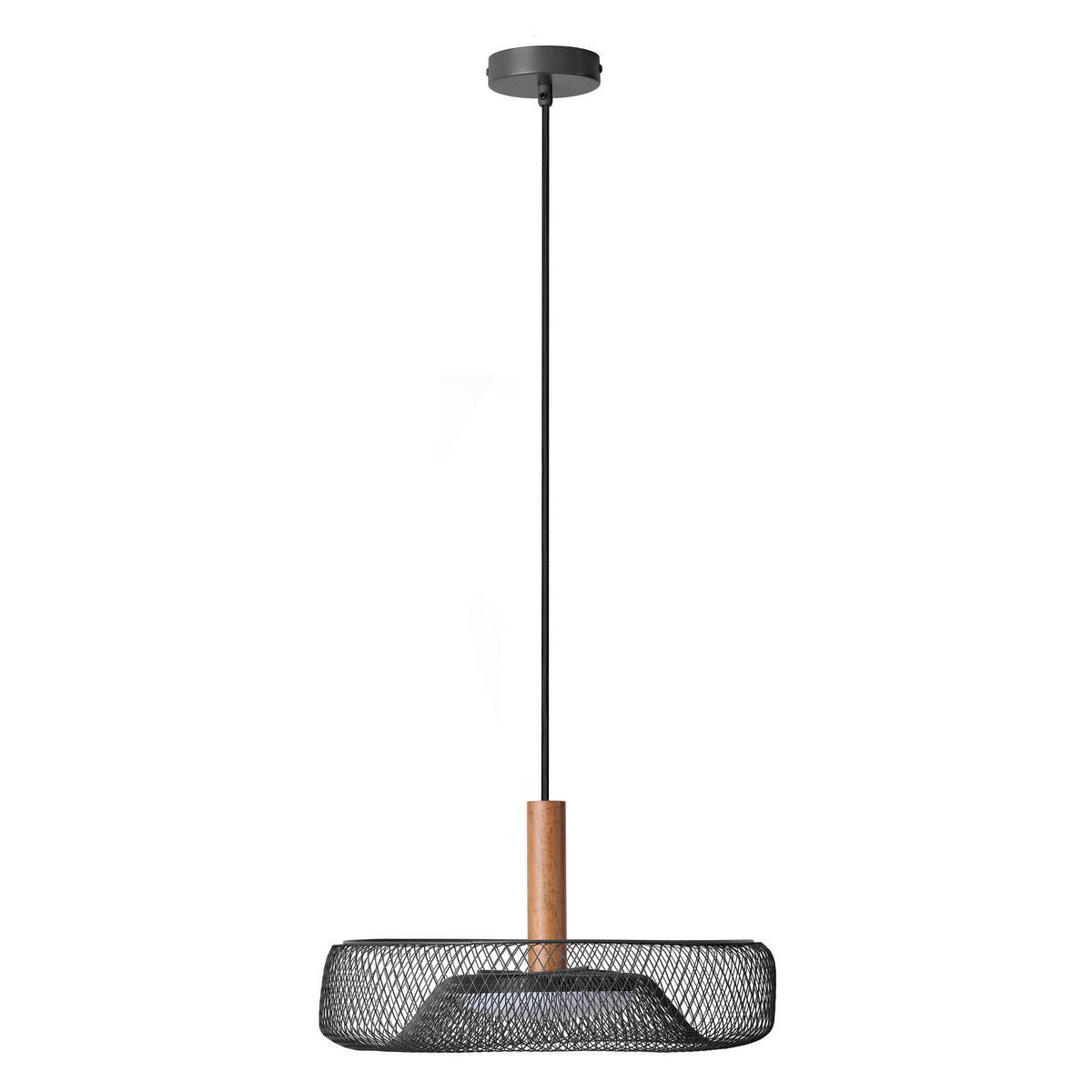 LED-HÄNGELEUCHTE 40/120 cm  - Schwarz, Basics, Holz/Kunststoff (40/120cm) - Osram