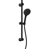 BRAUSESET - Schwarz, Basics, Kunststoff/Metall (11,2/70/13cm) - Schütte