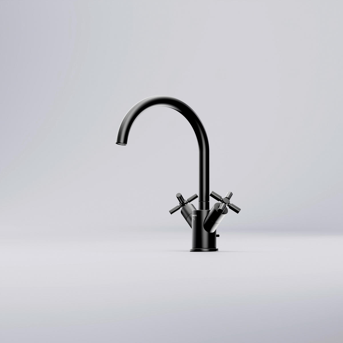 WASCHTISCHARMATUR 5,8/25,5/17,6 cm  - Schwarz, MODERN, Metall (5,8/25,5/17,6cm)