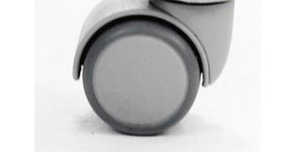 DREHSTUHLROLLE 5-teilig - Grau, KONVENTIONELL, Kunststoff (5cm) - Novel