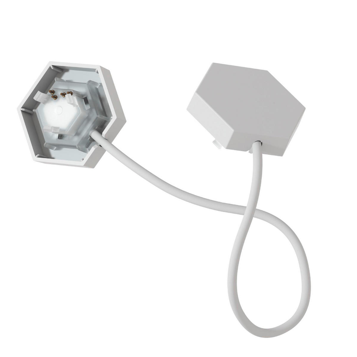 Nanoleaf Lines Verbinder 3er - Weiß, Basics, Kunststoff (24cm) - NANOLEAF