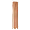 SCHLAUFENVORHANG transparent  - Braun, Basics, Textil (140/245cm)