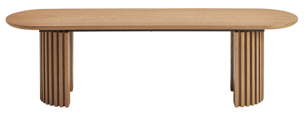 SITZBANK 160/45/40 cm Eichefarben Weide furniert  - Eichefarben, KONVENTIONELL, Holz (160/45/40cm) - MID.YOU