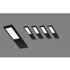 UNTERBAULEUCHTEN-SET 5/0,7/17 cm   - Schwarz, Basics, Metall (5/0,7/17cm)