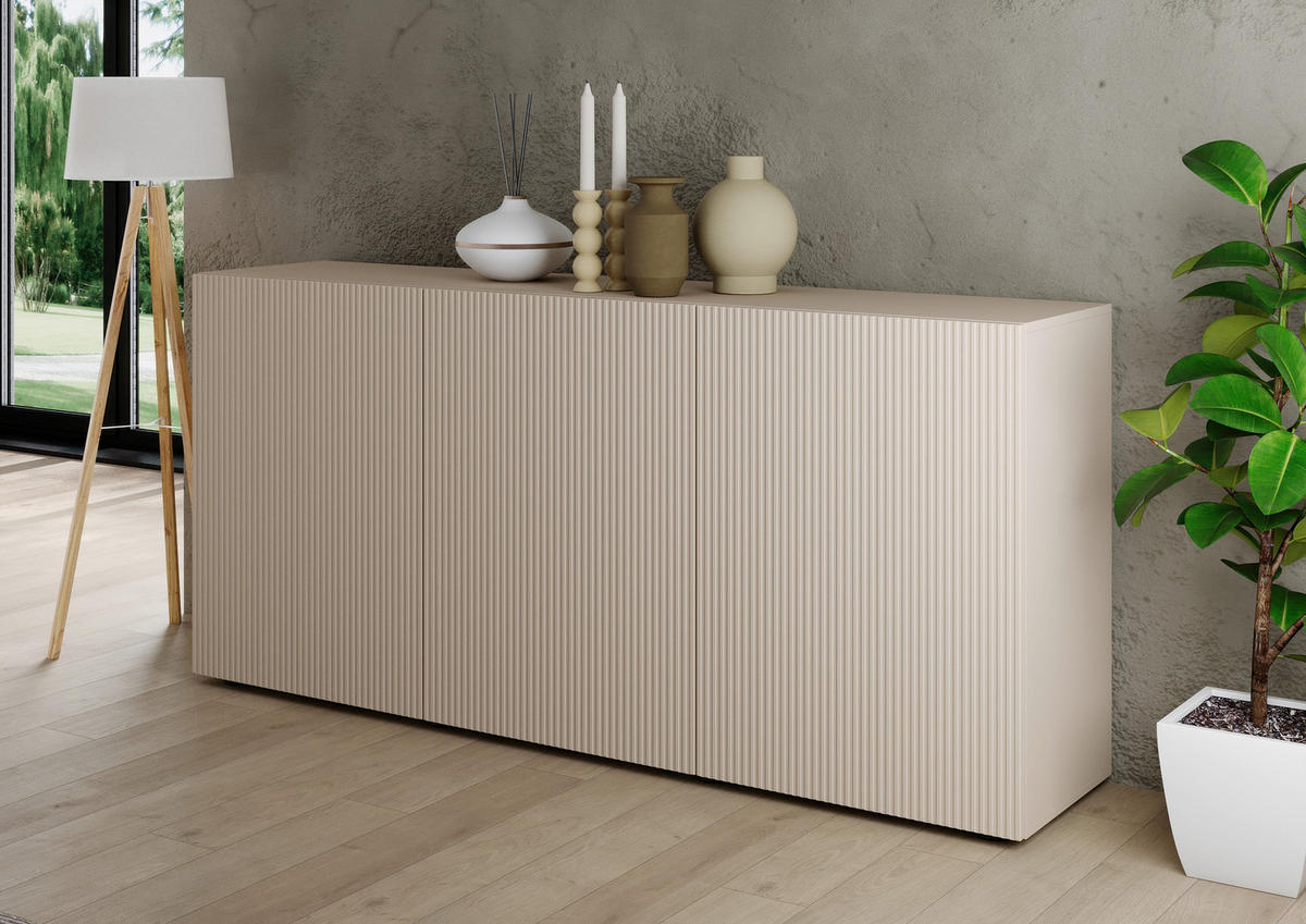 SIDEBOARD  in 181/84/42 cm  - Kaschmir, Design, Holzwerkstoff (181/84/42cm) - MID.YOU