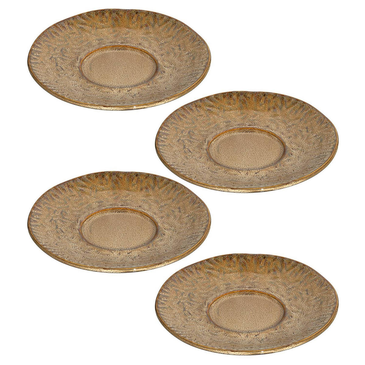 UNTERTASSENSET Matera    - Sandfarben, LIFESTYLE, Keramik (15cm) - Leonardo
