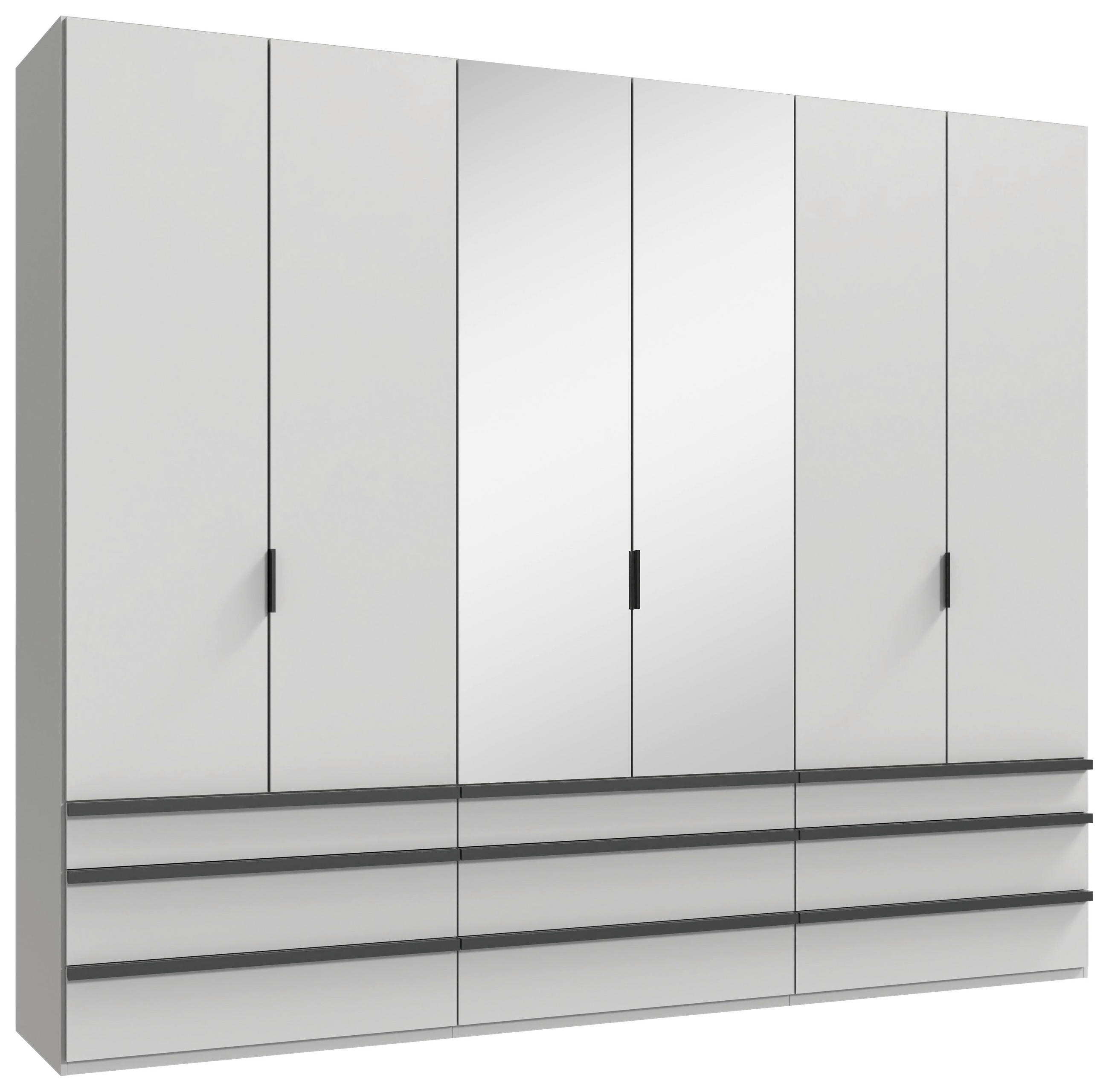 Dulap Cu Uși Pliabile, 300/236/58 cm, alb