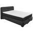 BOXSPRINGBETT 140/200 cm in Schwarz - Schwarz, Basics, Holzwerkstoff/Kunststoff (140/200cm) - Carryhome BOXSPRINGBETT 140/200 cm in Schwarz - Schwarz, Basics, Holzwerkstoff/Kunststoff (140/200cm) - Carryhome