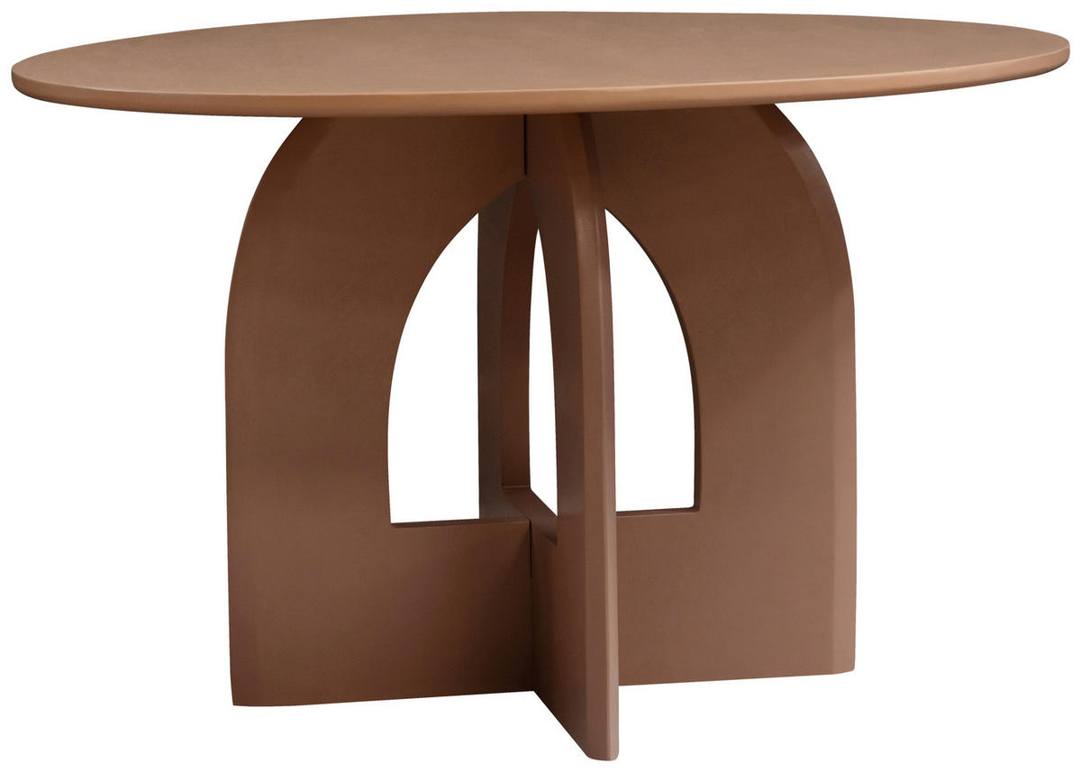 ESSTISCH in Holz 120/76/120 cm  - Braun, MODERN, Holz (120/76/120cm) - Livetastic