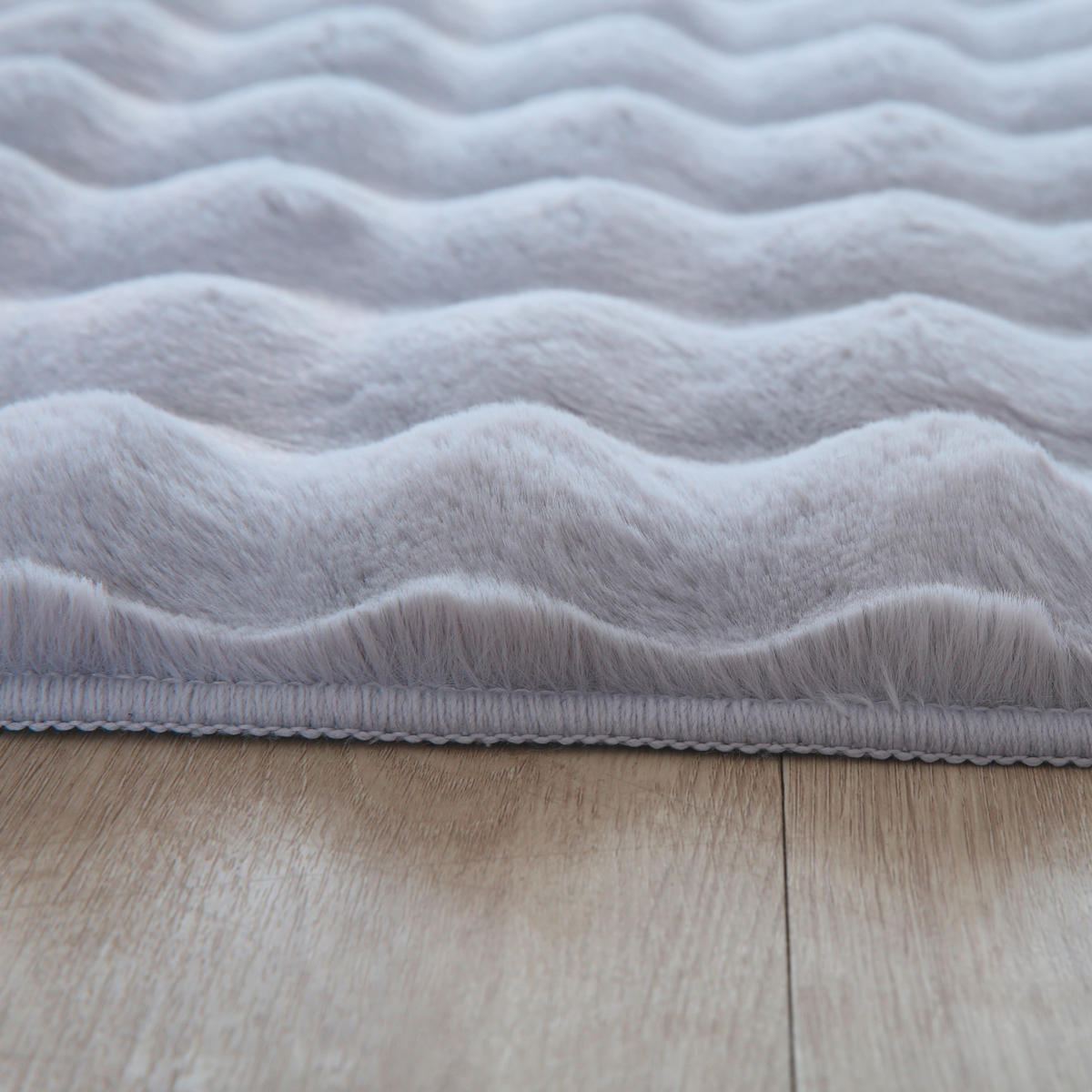 HOCHFLORTEPPICH 80/150 cm Ambiance Silberfarben  - Silberfarben, Basics, Textil (80/150cm) - Novel