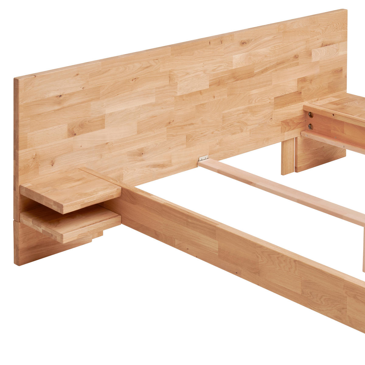 BETT 180/200 cm  Kernbuche   - Kernbuche, Natur, Holz (180/200cm) - MID.YOU