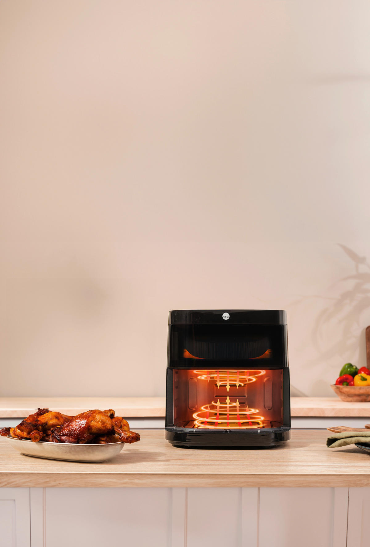AIRFRYER Wilfa  - svart, Basics, metall/plast (6l) - Wilfa