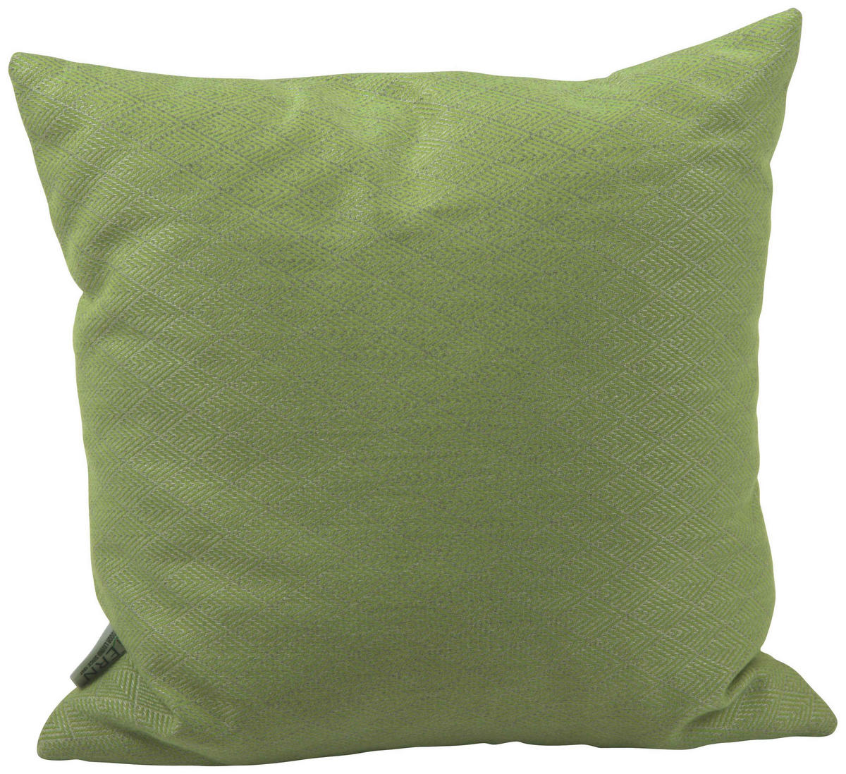 OUTDOOR-KISSEN Raute  - Grün, Design, Textil (45/10/45cm) - Stern