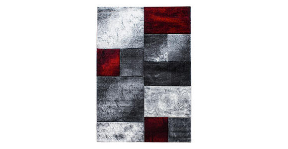 FLACHWEBETEPPICH 140/200 cm Hawaii Rot  - Rot, Design, Textil (140/200cm) - Novel