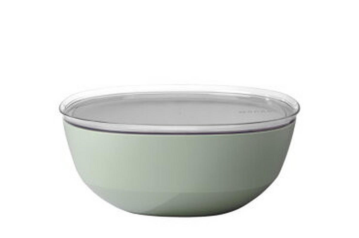 SALATSET  Silueta 2-teilig  - Salbeigrün, KONVENTIONELL, Kunststoff (30,1/12,7cm) - Mepal