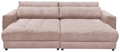 MID.YOU POHOVKA BIG SOFA, textil, kompozitní dřevo, světle růžová
