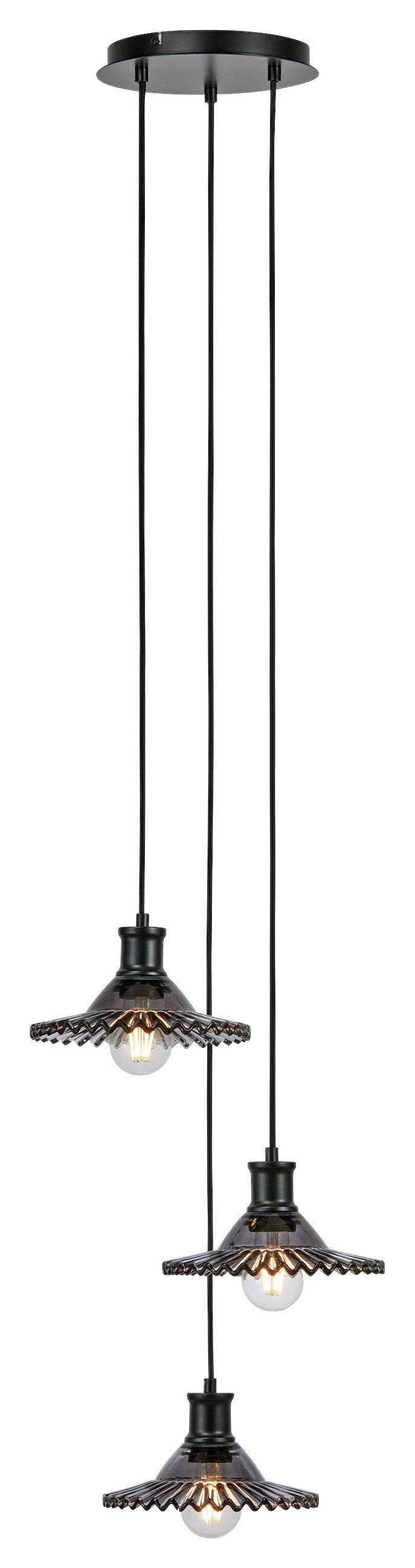 HÄNGELEUCHTE NOVIA 22/165 cm   - Schwarz, Basics, Metall (22/165cm) - Markslöjd